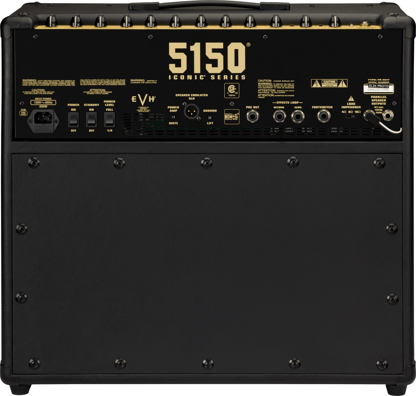 5150® Iconic® Series EL34 40W 1x12 Combo